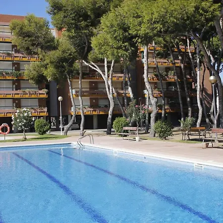 Apartment At133 Els Pins, 1ra Linea De La Playa, Piscina, Airco, Aparcamiento Torredembarra